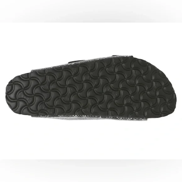 BIRKENSTOCK Arizona slide sandals leather snake print size eur 37 L6 - Picture 5 of 11